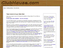Tablet Screenshot of mpm.clubhause.com