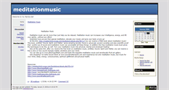 Desktop Screenshot of meditationmusic.clubhause.com