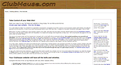 Desktop Screenshot of aol.clubhause.com